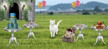 Royal Tea Party Scene